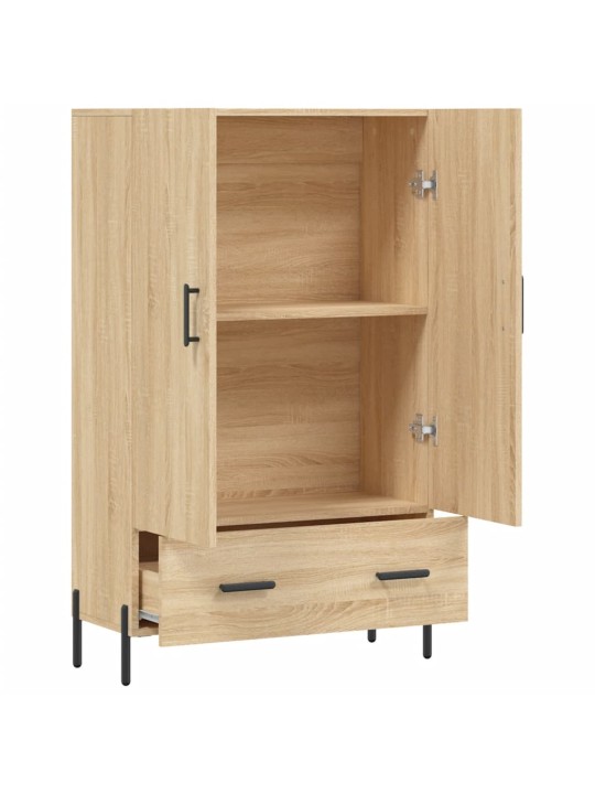 Skříň highboard dub sonoma 69,5 x 31 x 115 cm kompozitní dřevo