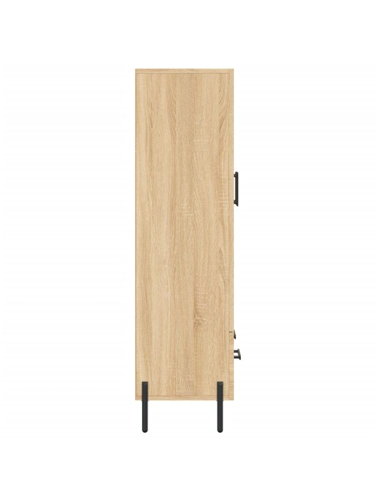Skříň highboard dub sonoma 69,5 x 31 x 115 cm kompozitní dřevo