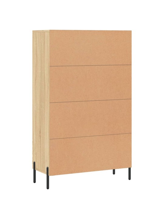 Skříň highboard dub sonoma 69,5 x 31 x 115 cm kompozitní dřevo