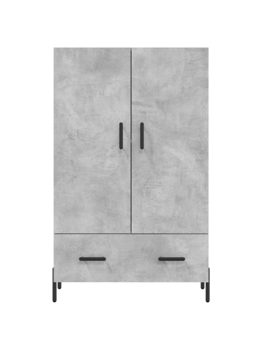 Skříň highboard betonově šedá 69,5x31x115 cm kompozitní dřevo