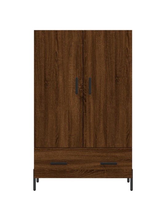 Skříň highboard hnědý dub 69,5 x 31 x 115 cm kompozitní dřevo