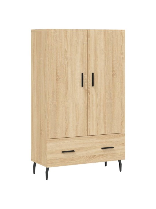 Skříň highboard dub sonoma 69,5 x 31 x 115 cm kompozitní dřevo