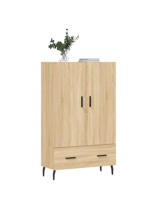 Skříň highboard dub sonoma 69,5 x 31 x 115 cm kompozitní dřevo