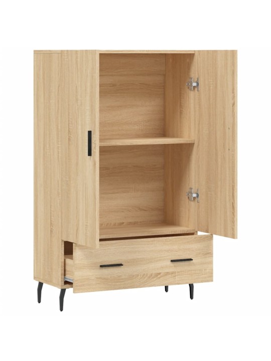 Skříň highboard dub sonoma 69,5 x 31 x 115 cm kompozitní dřevo