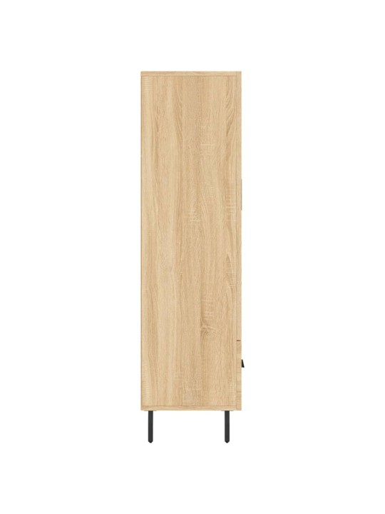 Skříň highboard dub sonoma 69,5 x 31 x 115 cm kompozitní dřevo
