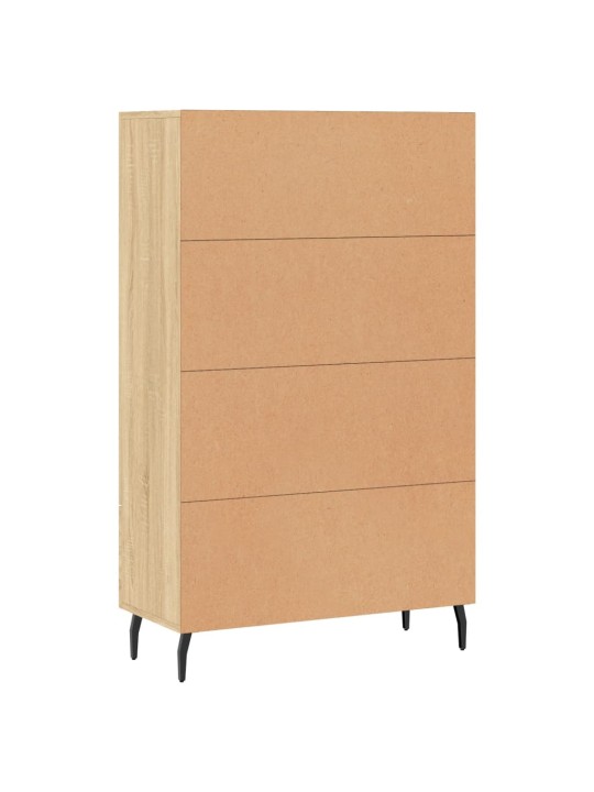 Skříň highboard dub sonoma 69,5 x 31 x 115 cm kompozitní dřevo