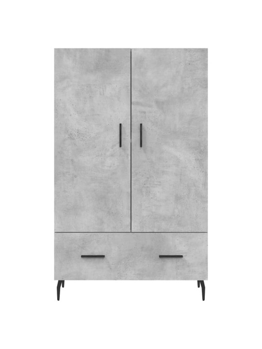 Skříň highboard betonově šedá 69,5x31x115 cm kompozitní dřevo
