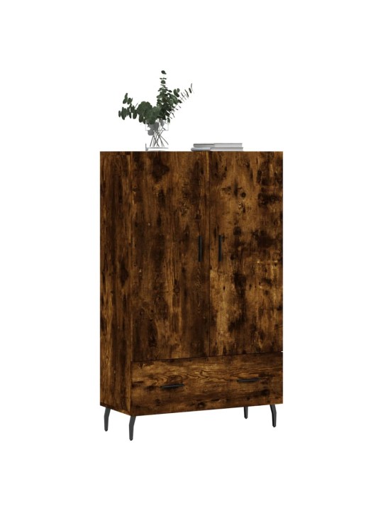Skříň highboard kouřový dub 69,5 x 31 x 115 cm kompozitní dřevo
