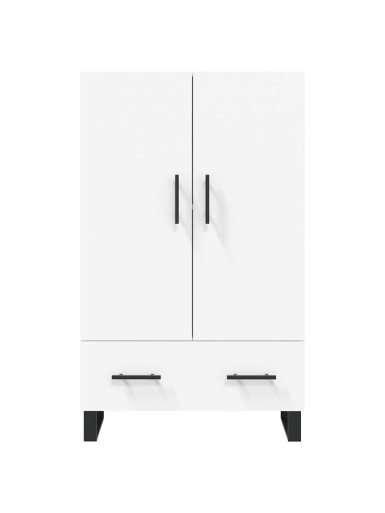 Skříň highboard bílá 69,5 x 31 x 115 cm kompozitní dřevo