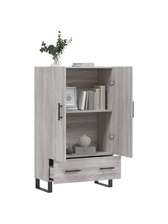 Skříň highboard šedá sonoma 69,5 x 31 x 115 cm kompozitní dřevo
