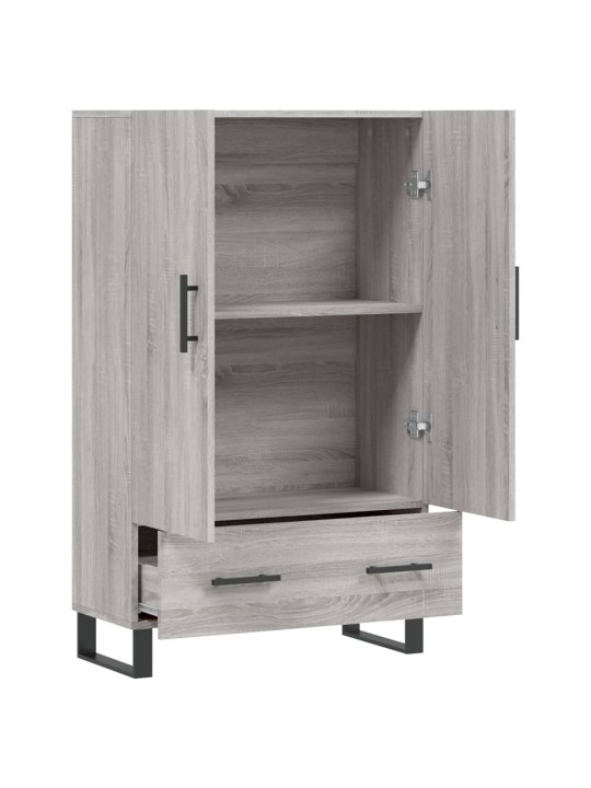 Skříň highboard šedá sonoma 69,5 x 31 x 115 cm kompozitní dřevo