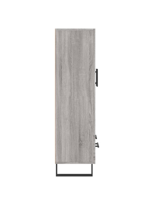 Skříň highboard šedá sonoma 69,5 x 31 x 115 cm kompozitní dřevo