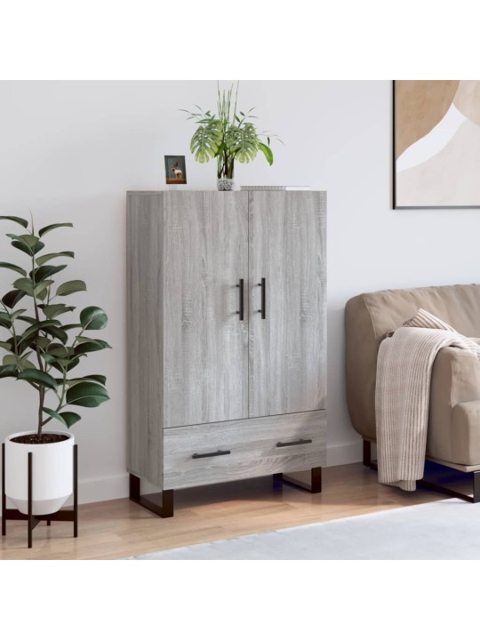 Skříň highboard šedá sonoma 69,5 x 31 x 115 cm kompozitní dřevo