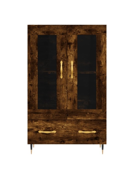 Skříň highboard kouřový dub 69,5 x 31 x 115 cm kompozitní dřevo