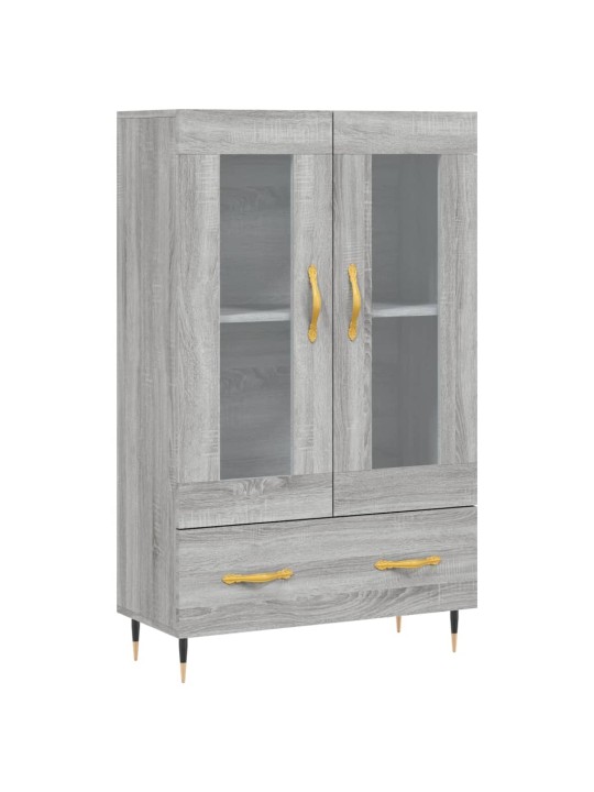 Skříň highboard šedá sonoma 69,5 x 31 x 115 cm kompozitní dřevo