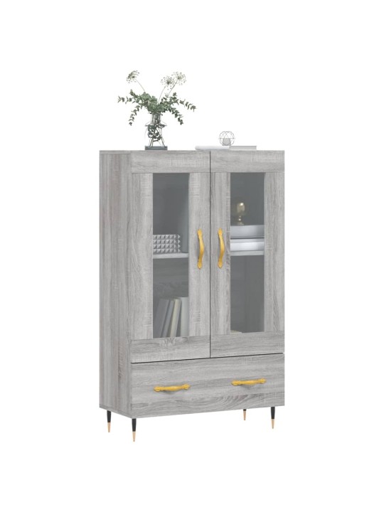 Skříň highboard šedá sonoma 69,5 x 31 x 115 cm kompozitní dřevo