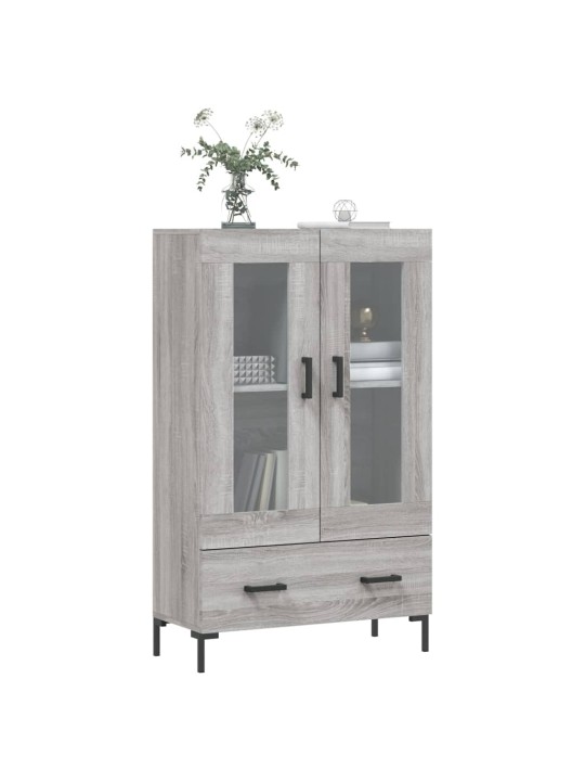 Skříň highboard šedá sonoma 69,5 x 31 x 115 cm kompozitní dřevo