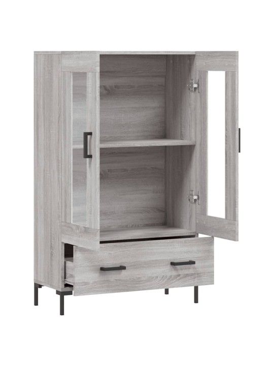 Skříň highboard šedá sonoma 69,5 x 31 x 115 cm kompozitní dřevo