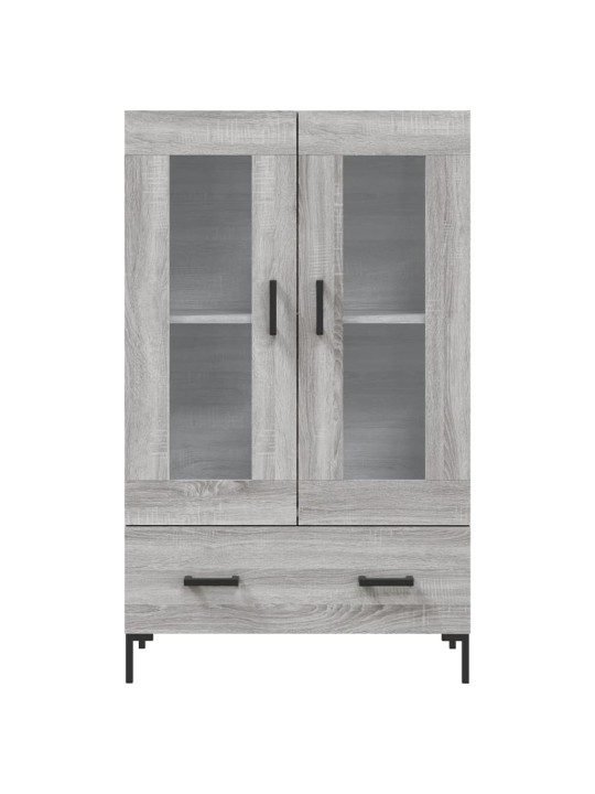 Skříň highboard šedá sonoma 69,5 x 31 x 115 cm kompozitní dřevo