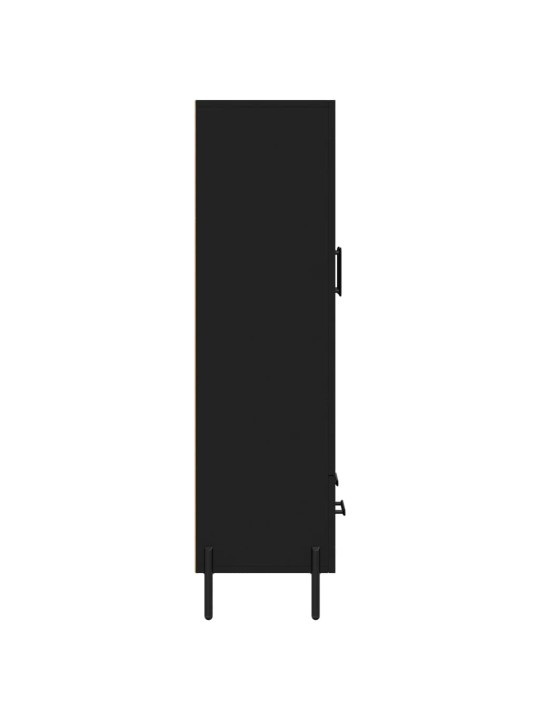 Skříň highboard černá 69,5 x 31 x 115 cm kompozitní dřevo