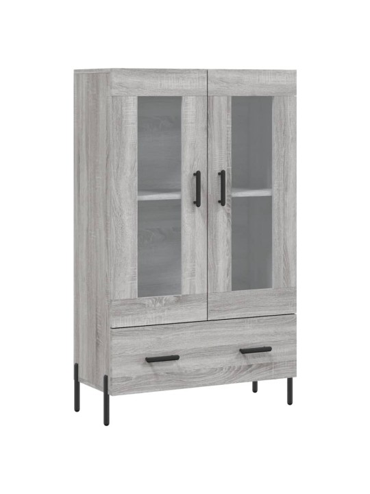 Skříň highboard šedá sonoma 69,5 x 31 x 115 cm kompozitní dřevo