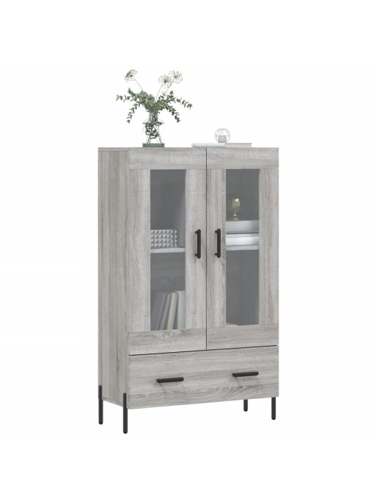 Skříň highboard šedá sonoma 69,5 x 31 x 115 cm kompozitní dřevo