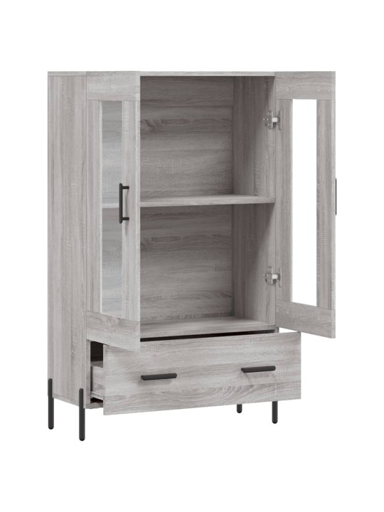 Skříň highboard šedá sonoma 69,5 x 31 x 115 cm kompozitní dřevo