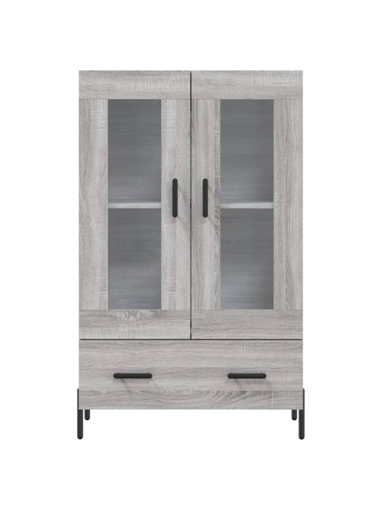 Skříň highboard šedá sonoma 69,5 x 31 x 115 cm kompozitní dřevo