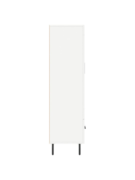 Skříň highboard bílá 69,5 x 31 x 115 cm kompozitní dřevo