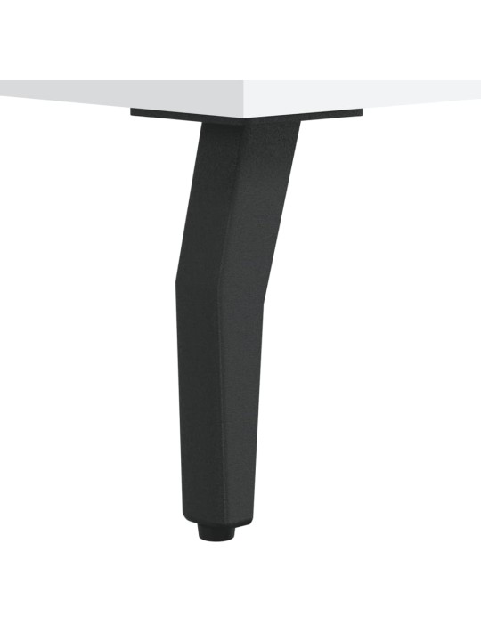 Skříň highboard bílá 69,5 x 31 x 115 cm kompozitní dřevo