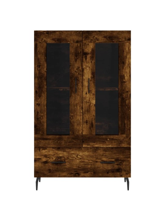 Skříň highboard kouřový dub 69,5 x 31 x 115 cm kompozitní dřevo