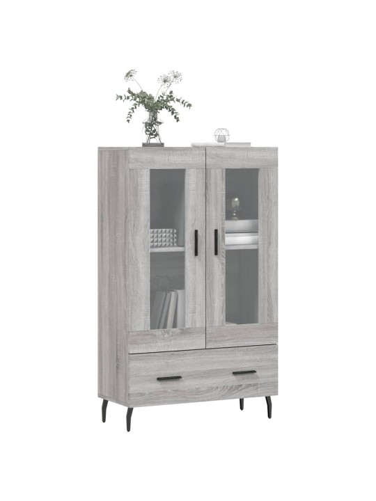 Skříň highboard šedá sonoma 69,5 x 31 x 115 cm kompozitní dřevo