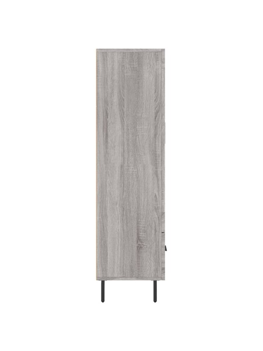 Skříň highboard šedá sonoma 69,5 x 31 x 115 cm kompozitní dřevo