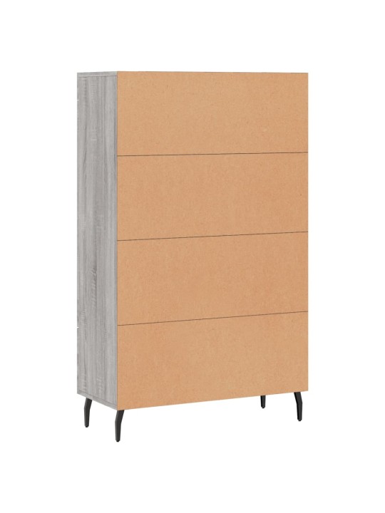 Skříň highboard šedá sonoma 69,5 x 31 x 115 cm kompozitní dřevo