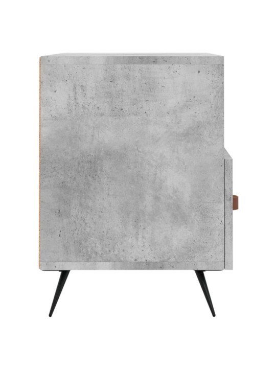 TV skříňka betonově šedá 80 x 36 x 50 cm kompozitní dřevo