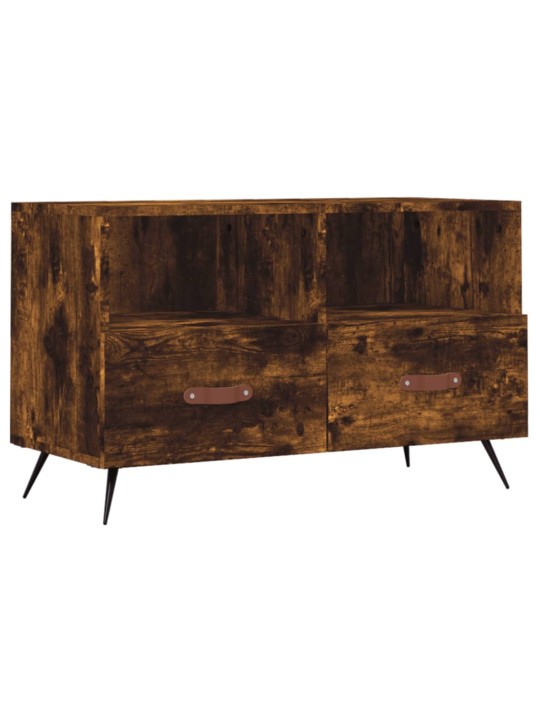 TV skříňka kouřový dub 80 x 36 x 50 cm kompozitní dřevo