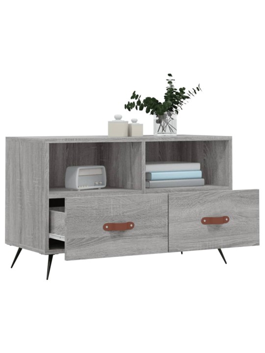 TV skříňka šedá sonoma 80 x 36 x 50 cm kompozitní dřevo