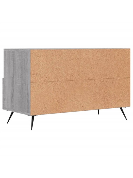 TV skříňka šedá sonoma 80 x 36 x 50 cm kompozitní dřevo