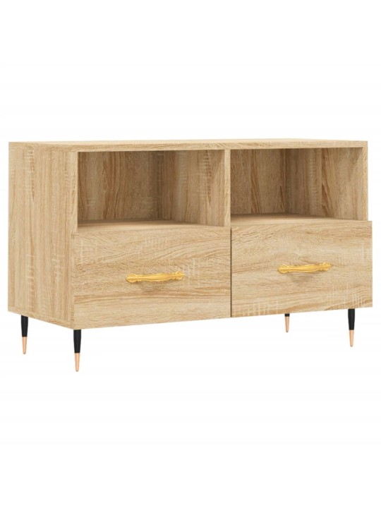 TV skříňka dub sonoma 80 x 36 x 50 cm kompozitní dřevo
