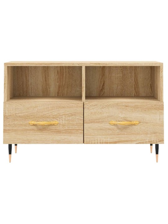 TV skříňka dub sonoma 80 x 36 x 50 cm kompozitní dřevo