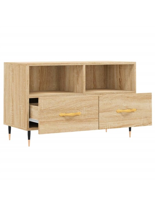 TV skříňka dub sonoma 80 x 36 x 50 cm kompozitní dřevo