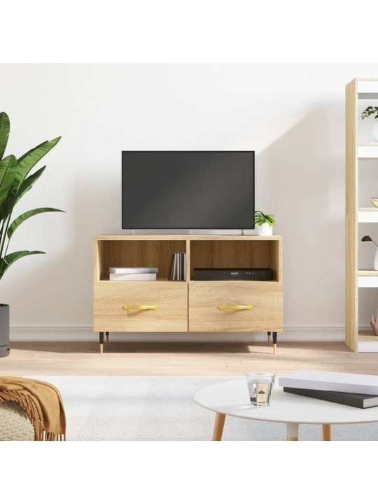 TV skříňka dub sonoma 80 x 36 x 50 cm kompozitní dřevo