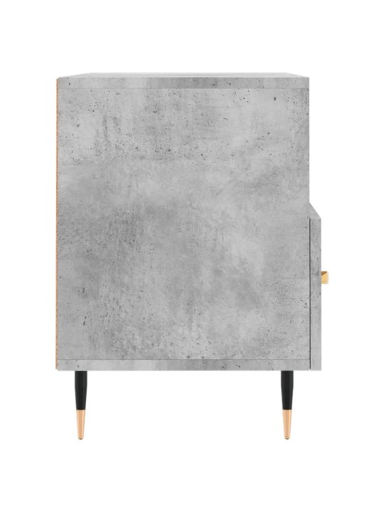TV skříňka betonově šedá 80 x 36 x 50 cm kompozitní dřevo