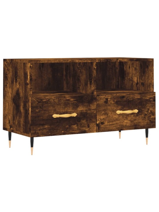 TV skříňka kouřový dub 80 x 36 x 50 cm kompozitní dřevo