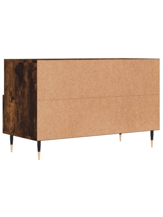 TV skříňka kouřový dub 80 x 36 x 50 cm kompozitní dřevo