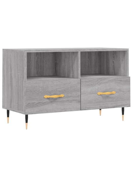 TV skříňka šedá sonoma 80 x 36 x 50 cm kompozitní dřevo