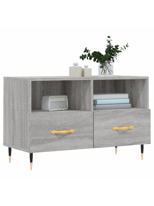 TV skříňka šedá sonoma 80 x 36 x 50 cm kompozitní dřevo