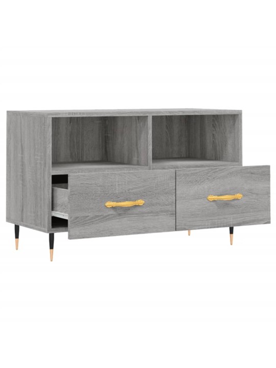 TV skříňka šedá sonoma 80 x 36 x 50 cm kompozitní dřevo