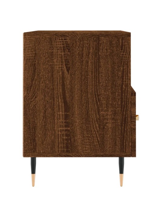 TV skříňka hnědý dub 80 x 36 x 50 cm kompozitní dřevo