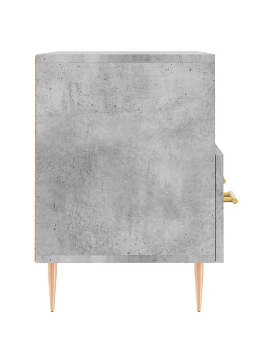 TV skříňka betonově šedá 80 x 36 x 50 cm kompozitní dřevo